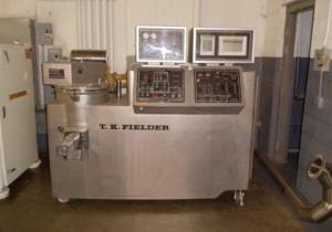 Secador de micro-ondas de granulação de alto cisalhamento Tk Fielder modelo Spectrum 65 usado