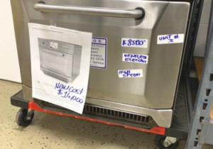 Used Convection oven Merrychef # 3 model eikon E4 high speed plate, 208/240/ 1F