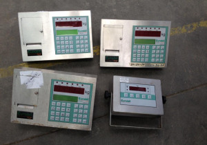 EUROBIL - Weighing system with load cells used