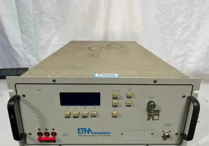 Gebruikte ETM 650W Ext Ku-Band TWT-versterker, 13,75 GHz – 14,5 GHz, volledig getest