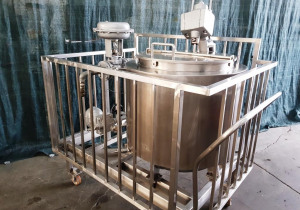 Termoindustriale 300 L - Jacketed mixing tank used