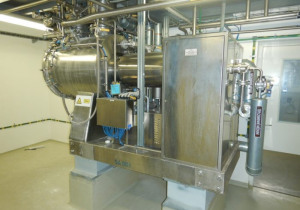 Used 31″ X 2′ COMBER PH 300 PHARMADRY STAINLESS STEEL 316 L VACUUM PADDLE MIXER DRYER