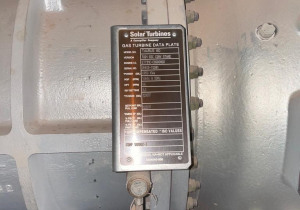 TURBOMACH SOLAR CATERPILLAR TAURUS 60 50 HZ TURBINA DE GAS Generador usado