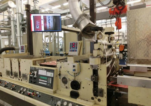Used 2000 MARK ANDY 4150 (508mm) - 8 COLORS BOARD PRESS LABEL PRODUCTION LINE