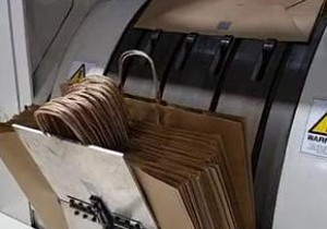 Machine de fabrication de sacs en papier à fond carré automatique NEWLONG TS2746H + H607 d'occasion 2014
