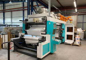 Used 2019 LISHENG YBT-41500 - stack type roll to roll flexo (1500 mm)