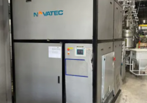 Used  3800 lbs/hr Novatec Dryer