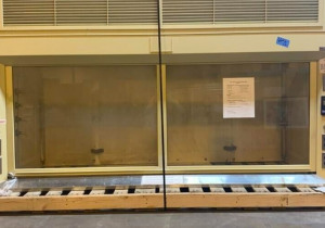 Used 8′ Chemical Fume Hood DuraLab Vertical Sash Ducted w/ Flammable Benches