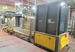 Used Columbia Hl2000 High Level Case Palletizer