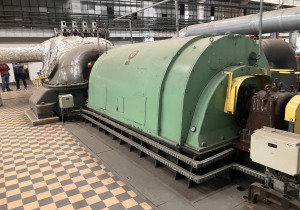 Used Steam turbine generator, AEG 10 MW