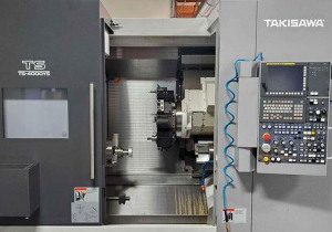 2019 Takisawa Ts-4000Ys Twin Spindle Turning Center ***Very Low Hours***