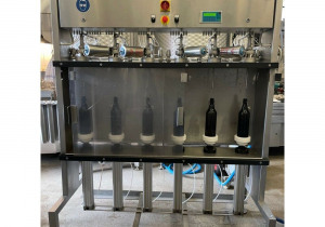 Used Semi-automatic bottle filling machine for beer