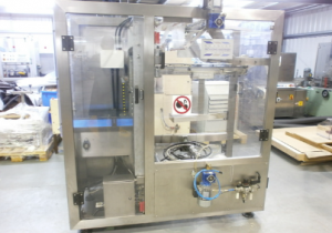 Burnley Packaging Systems SW 500 Collator fasciatrice usata per prodotti inscatolati