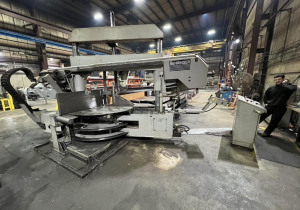 43" X 20,8" Behringer Full Automatic Mitering Dual Post Band Saw