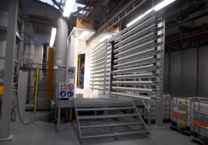 Usato 2000 Leutenegger e Frei Gema Linea completa di verniciatura a polvere