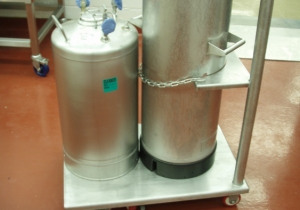 Used Alloy Products Pressure Canister (Lot of Two)