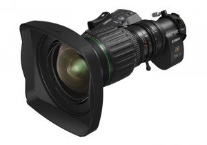 Canon CJ14ex4.3B IASE-S 2/3" 14x UHDgc 4K Digital ENG/EFP Súper Gran Angular Usado