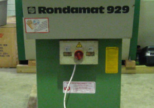 Used Weinig Rondamat Model R929 Grinder for Profiles and straight knives
