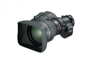 Lente padrão Canon KJ17ex7.7B IASE 2/3" 17x HDgc Digital ENG/EFP HDTV padrão usada