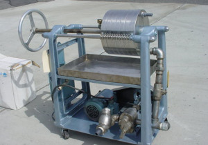 Filtre-presse Ertel 2Hs diamètre 12″ Ss, avec pompe, Xp