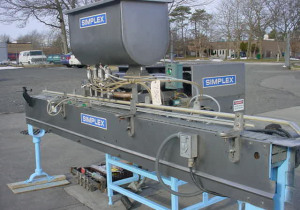 Used Simplex “Dual T”” Four Piston Automatic Filler, Large Fills