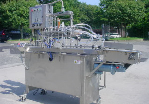 Empresa de equipamentos de envase usados Máquina de envase automática de linha reta de oito pistões
