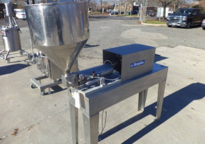 Used Simplex One Gallon Single Piston Filler, Air Operated