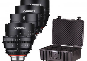 Used XEEN 5 CINEMA LENS KIT 14/24/35/50/85mm EF Mount