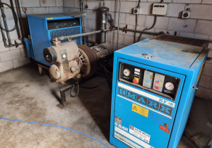 Compressor de ar e secador usados