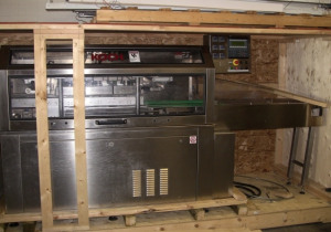 Seladora automática de bandeja de atmosfera modificada de pista dupla Koch usada (M.A.P.)