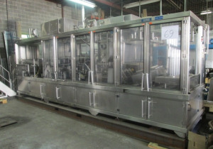 Used Bwi Holmatic Opti-Fil Four Lane Cup Filling Line