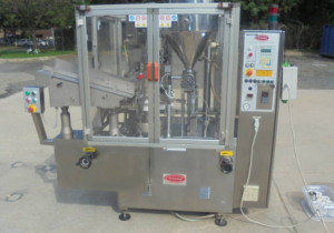 Μεταχειρισμένο αυτόματο μηχάνημα πλήρωσης και σφράγισης πλαστικών σωλήνων θερμού αέρα Tgm