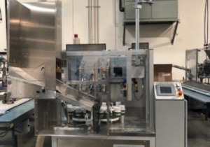 Used Nordenmatic Nm402-Ha Hot Air Tube Filling And Sealing Machine