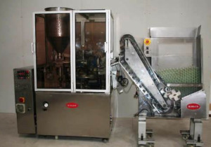 Máquina de enchimento e vedação de tubos de plástico Kalix Kx-80 usada, 80 por minuto