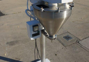 Used All Fill Single Auger Powder Filler, Foot Switch Actuated