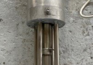 Misturador de aço inoxidável Abramix 1,1 Kw modelo Silverson Rbx 400 usado
