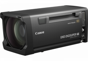 Lente Canon UHD-DIGISUPER 66 2/3" 4K Broadcast Box usada