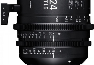 Gebruikte Sigma 24mm T1.5 FF Art Prime I/Technology Lens EF Mount IMPERIAL