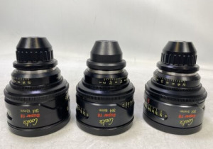 Used Cooke SK4 Super 16mm Lens Set - 6/9.5/12mm