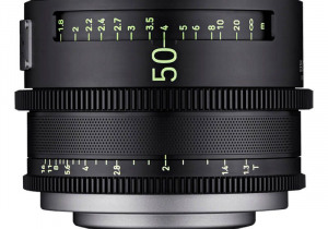 Lente de montagem Canon EF de quadro completo XEEN MEISTER 8K 50mm T1.3 usada