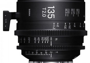 Gebruikte Sigma 135mm T2 FF Art Prime I/Technology Lens PL Mount IMPERIAL