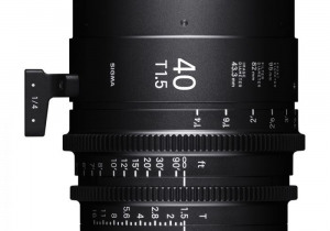 Usado Sigma 40mm T1.5 FF Art Prime I/Technology Lente Montura EF IMPERIAL