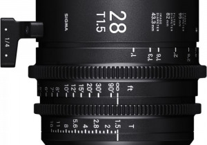 Lente Sigma 28mm T1.5 FF Art Prime I/Tecnologia Usada EF Mount IMPERIAL