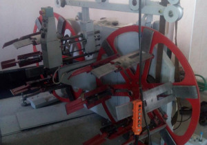 Used CALINI Double winder of polymer and composite pipes