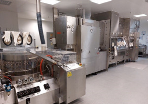 Used Ampoule Filling Line With Capacity 8040 To 18000 Ampoules / Hour