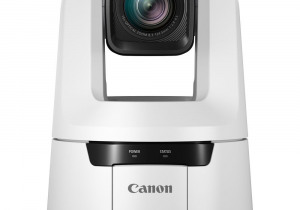 Cámara Canon CR-N500 Profesional 4K NDI PTZ Usada con Zoom 15x Blanco
