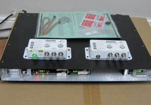 Sistema de comunicación de fibra de banda L Evertz 7801 usado