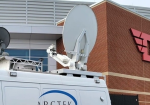 Used Vertex 1.8M KU-Band SNG Antenna
