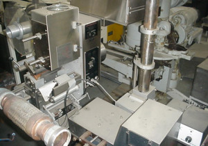 Testa di etichettatura Njm modello 304 usata per timbri a striscia