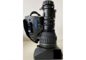Canon HJ17ex7.6B IRSE usado - Lente HDTV de transmisión estándar 2/3"